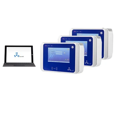 Probador de integridad de guantes de unidades múltiples inalámbrico en línea